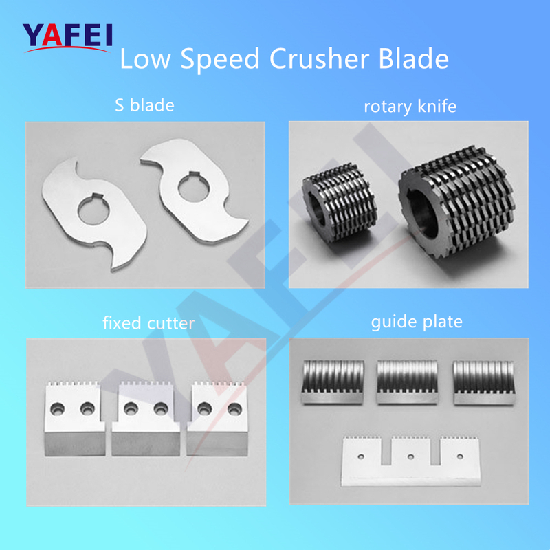 Lưỡi dao máy hủy tốc độ thấp